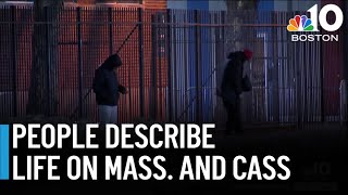 Speaking with people living at Mass. and Cass about the crisis