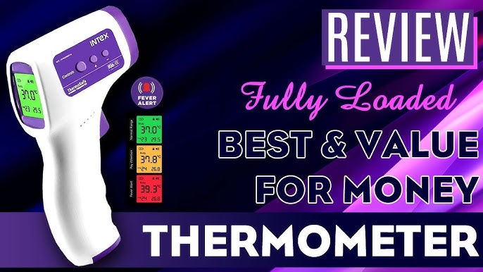 Infrared Thermometer Non Contact Review Youtube