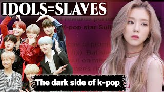 How agencies control idols| slave contract explain| K-pop dark Truth |