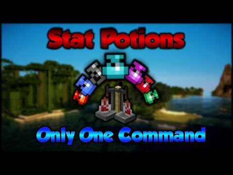 Minecraft: Stat Potions | Only One Command