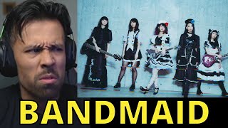 First Reaction to BANDMAID Japanese Rock