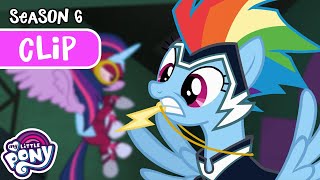 Power Ponies DEFEAT the Mane-iac 😈- The Cutie Pox | My Little Pony: Friendship is Magic