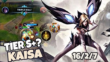Wild Rift | KAISA INSANE BURST DAMAGE ADC PATCH 3.4A!? | GAMEPLAY | BUILD & RUNES | #kaisa #wildrift