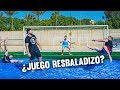 ¿JUEGO RESBALADIZO? ¡RETO DE FÚTBOL! SLIP 'N' SLIDE CHALLENGE