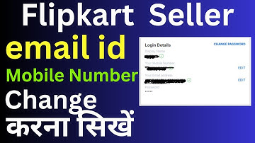flipkart seller account me mobile number aur email kaise change kare Bina OTP | 2025 | Live Process