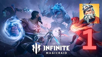 Infinite Magicraid - Gameplay Walkthrough Part 1 - The Beginning (iOS, Android)