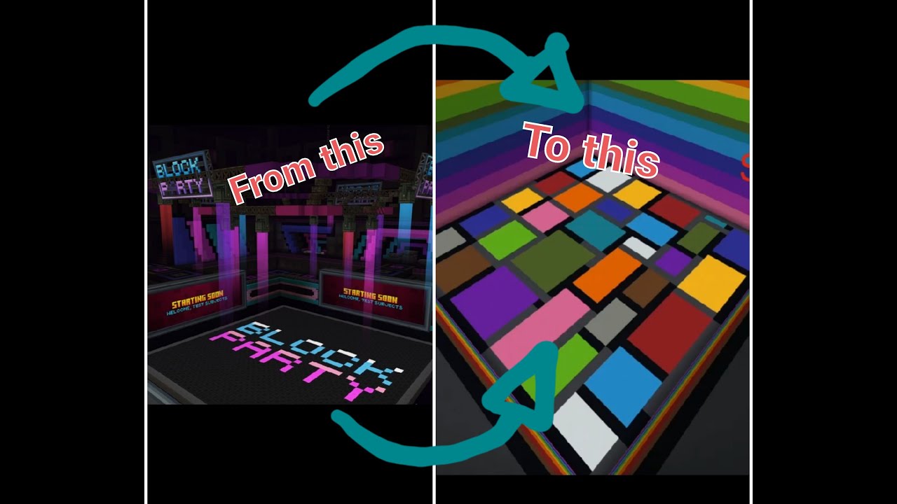 So I recreated Hive Block party...