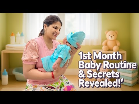 Mere Bacche Ka Pehla Mahina Daily Routine & Care Tips| imkavy | UmangKatyal #vlog