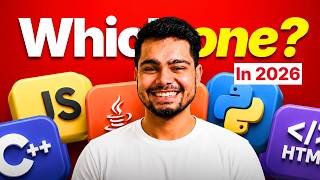 Which programming language to learn in 2026? | C++ vs Python vs Java to get a JOB! (AI Era)