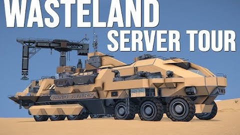ROVER ONLY Wasteland Server Tour !!! - Space Engineers