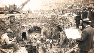 What They Found Excavating Grand Central Foundation 1903 — Why the Vanderbilt Family Sealed It