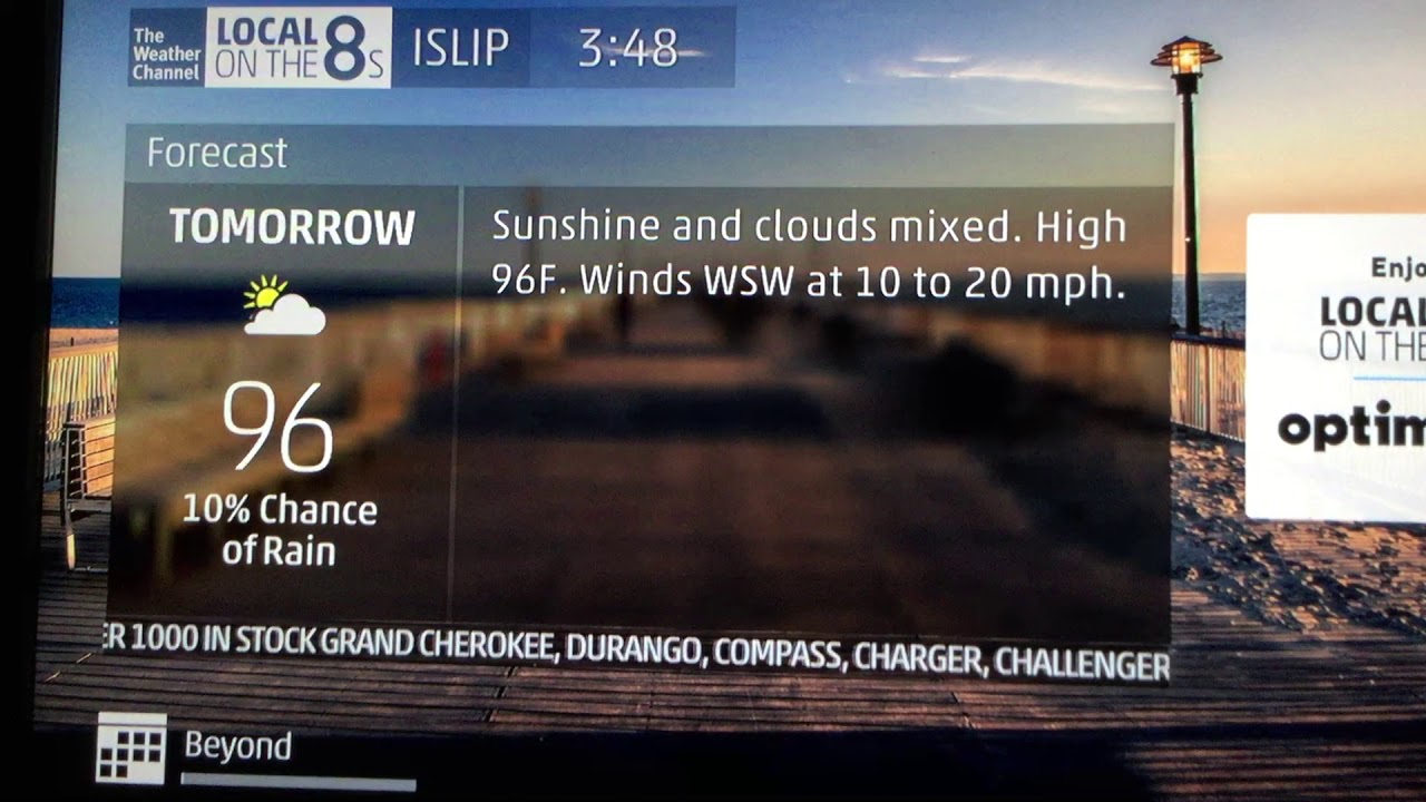 The Weather Channel Local on the 8s Islip 7/19/2019 YouTube
