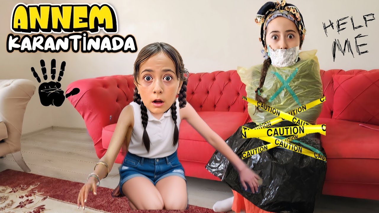 ANNEM KARANTİNADA !! ESMA BİLMECELERİ ÇÖZ ANNENİ KURTAR ! 