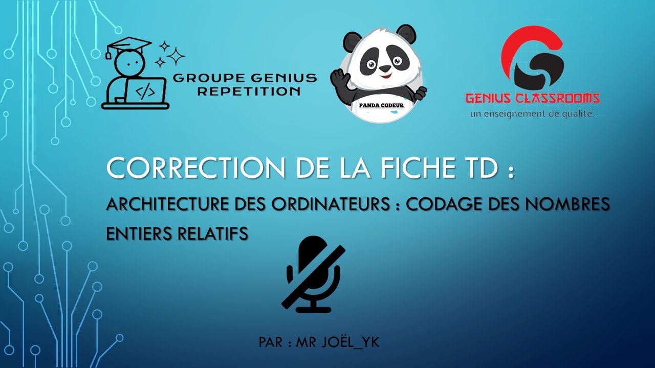 Exercice corrigé 04 - Architecture Des Ordinateurs ( Codage des nombres ...