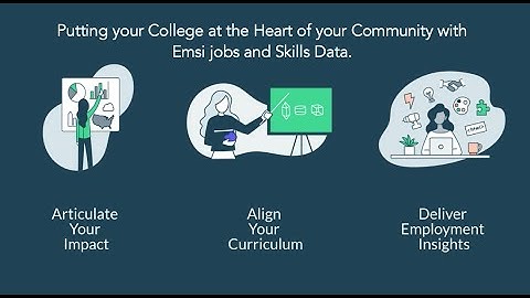 Putting your College at the Heart of your Community with Emsi jobs and Skills Data.