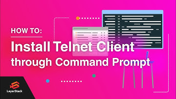 How to install telnet client through command prompt on Windows cloud servers