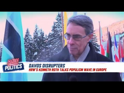 Raw Politics: HRW Director Kenneth Roth uses Davos as platform for human rights advocacy