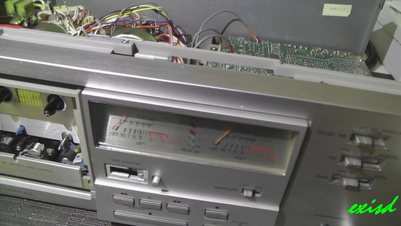 sony tc-k55 deck repair javítás - YouTube