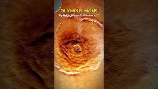 Olympus Mons Vs Mount Everest #mars #earth #shorts