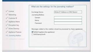 Managed Anti Spam - email archiving - Setup Wizard Walkthrough