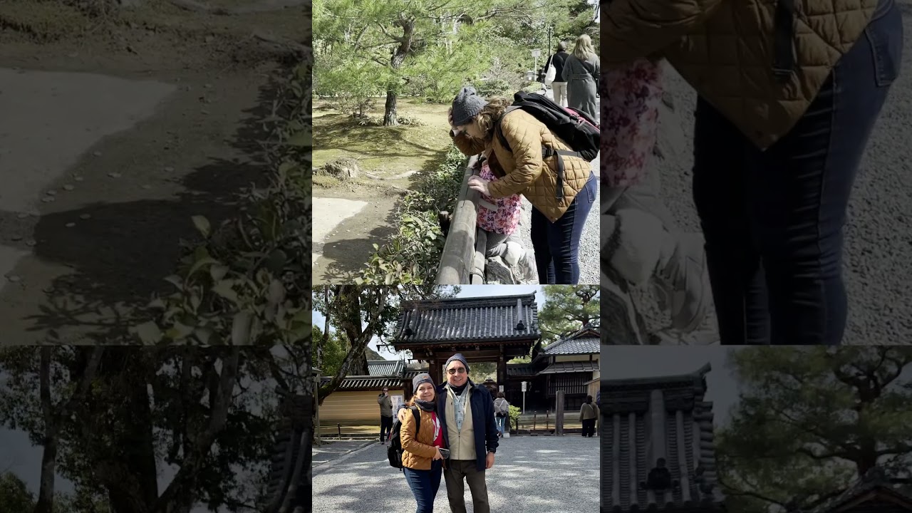 Kioto, Japón. Kinkaku-ji es el nombre informal del Rokuon-ji . Monumento histórico. 