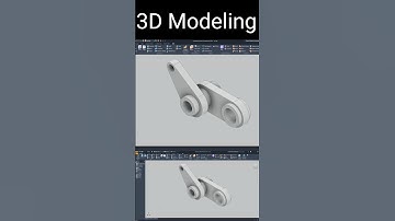 Inventor / AutoCAD 3D Modeling #autocad #inventor #solidworks #cad #cadsoftware #draftingsoftware