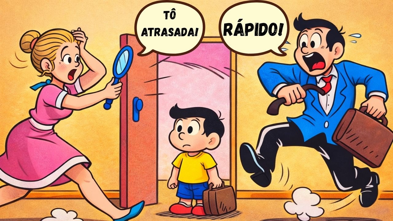 CORRE QUE VEM COISA ATRÁS