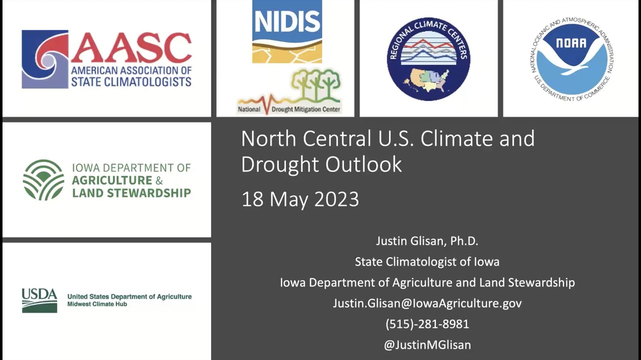 North Central US Climate and Drought Summary and Outlook - YouTube