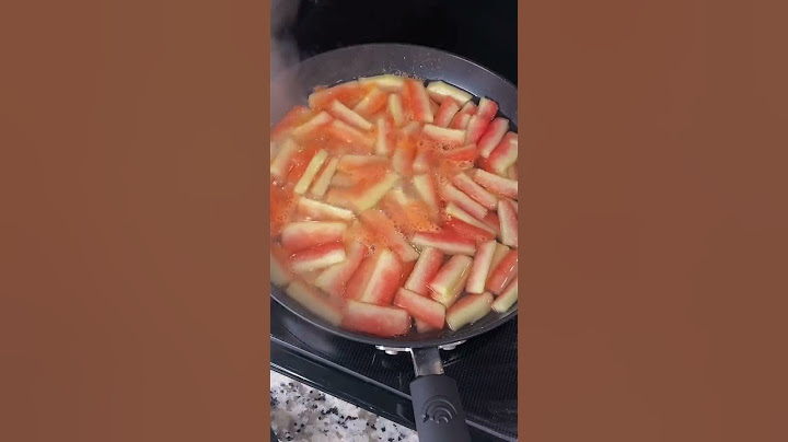 Watermelon rind candies