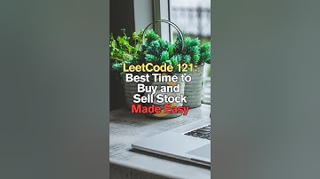 Leetcode 121: Best Time to Buy and Sell Stock Made Easy - Python Tutorial #shorts #short