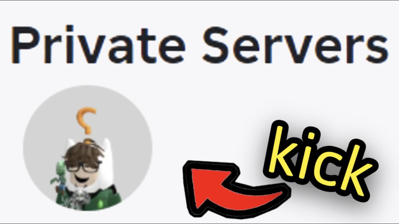 IN GAME How To KICK Someone From Your Private Server In Roblox While 