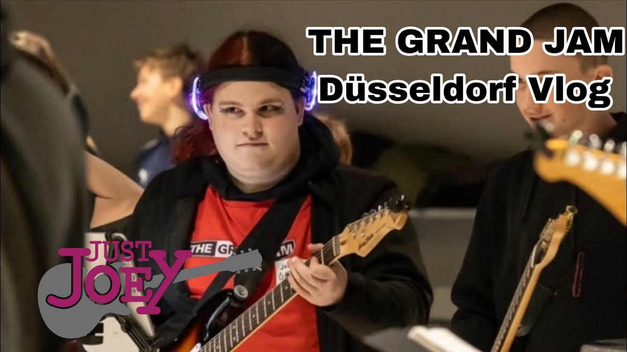 Just Joey in DÜSSELDORF? | THE GRAND JAM Düsseldorf Vlog (Deutsch/German)