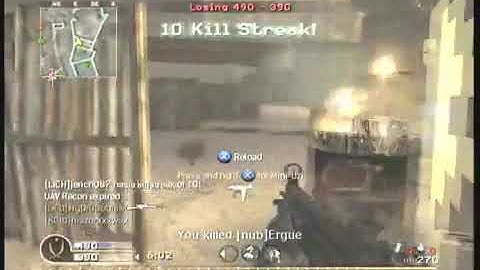 YouTube  One Man Army   TDM on Bog, MP5   CoD4