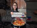Simple Filipino Chicken Afritada Recipe 🍗