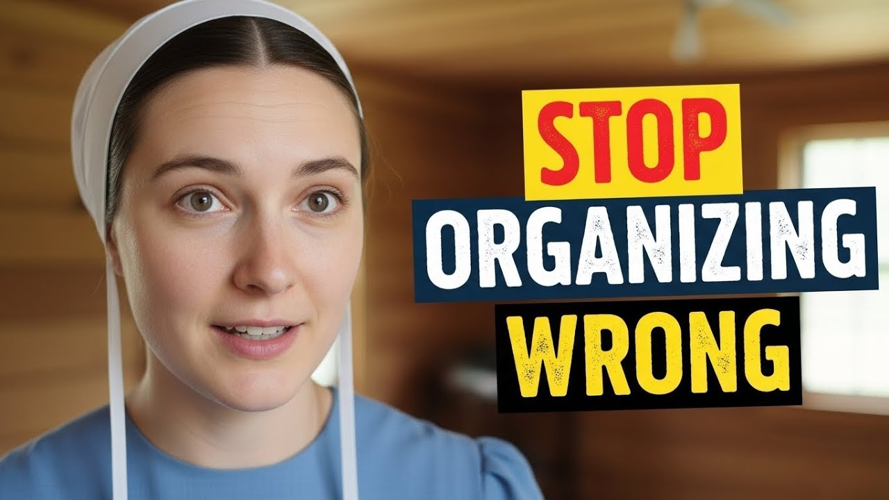 Организуйте свой дом по-амишски для достижения прочного мира и порядка.