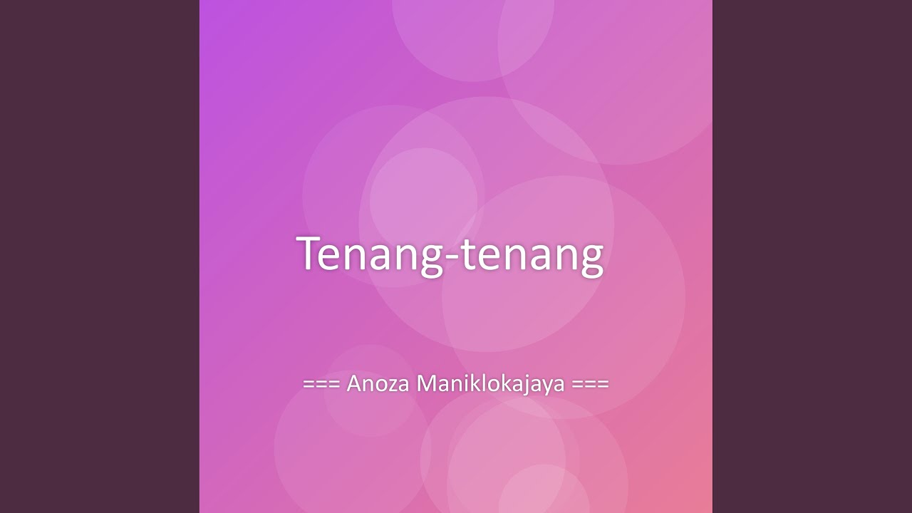 Tenang-tenang