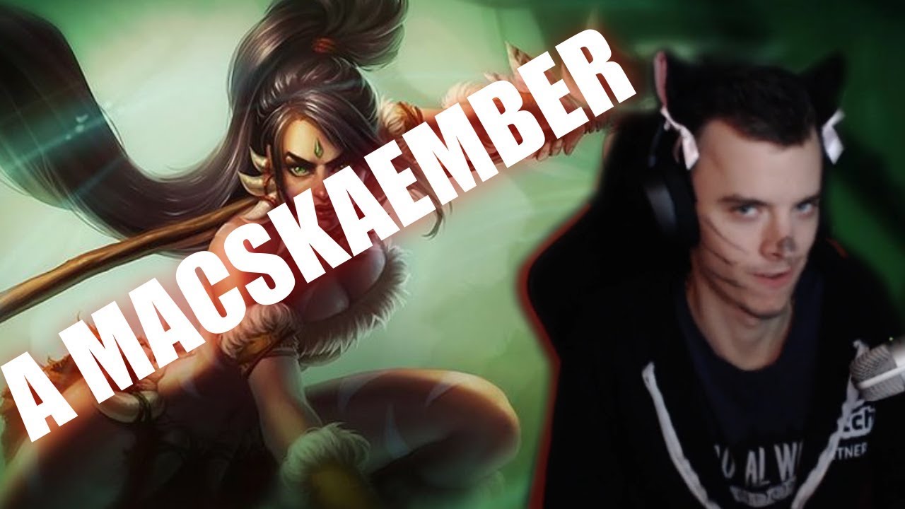 NIDALEE AHOGY MÉG NEM LÁTTAD + AHRI COSPLAY ÉS MINDEN MI SZEM SZÁJ INGERE