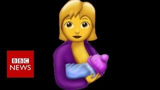 The Woman Behind The Breastfeeding Emoji - Bbc News
