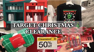 Christmas clearance Shopping with me!🎄50% OFF AT TARGET 🎯