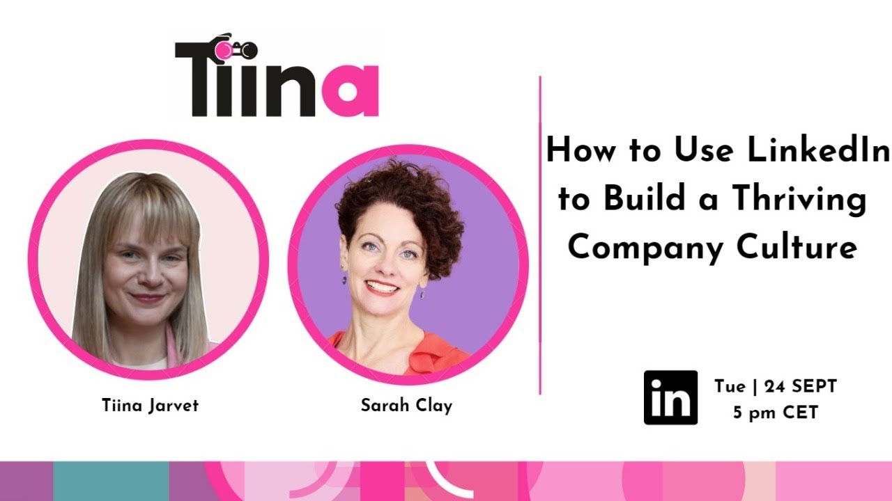 How to Use LinkedIn to Build a Thriving Company Culture - YouTube