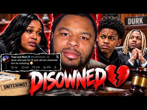 OTF Jam's wife testifies on Durks behalf "My son disowned him for SNITCHING"