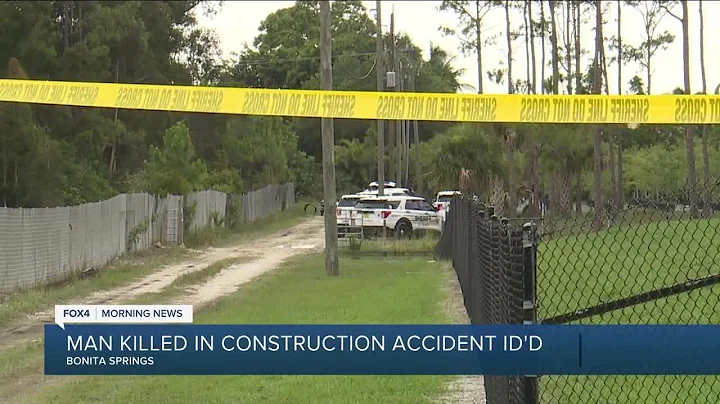 Man who died in worksite accident identified