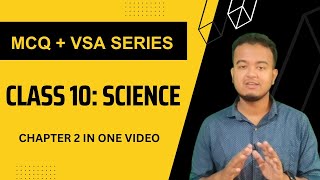 Class 10 Science MCQ/VSA series || Chapter 2 : Acid bases and salt