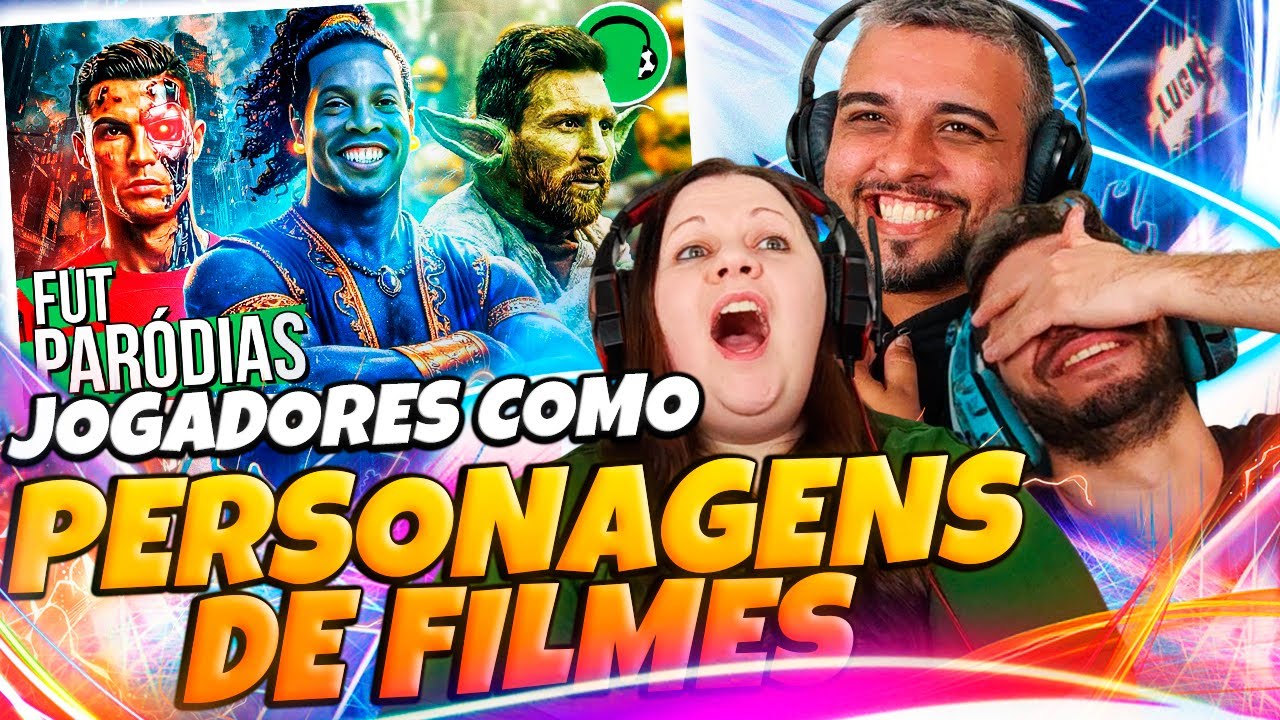 E SE OS CRAQUES FOSSEM PERSONAGENS DE FILMES? | Paródia Don't Worry | FutParódias | Family Reacts