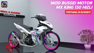 Pertama!! di bussid | MOD BUSSID MOTOR MX KING HIZLI screenshot 5