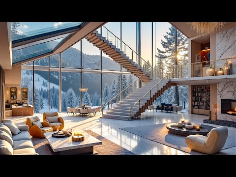 Cozy Jazz And The Villa S Vibes In Winter Jazz Instruments And The Sound Of The Fireplace To Relax 