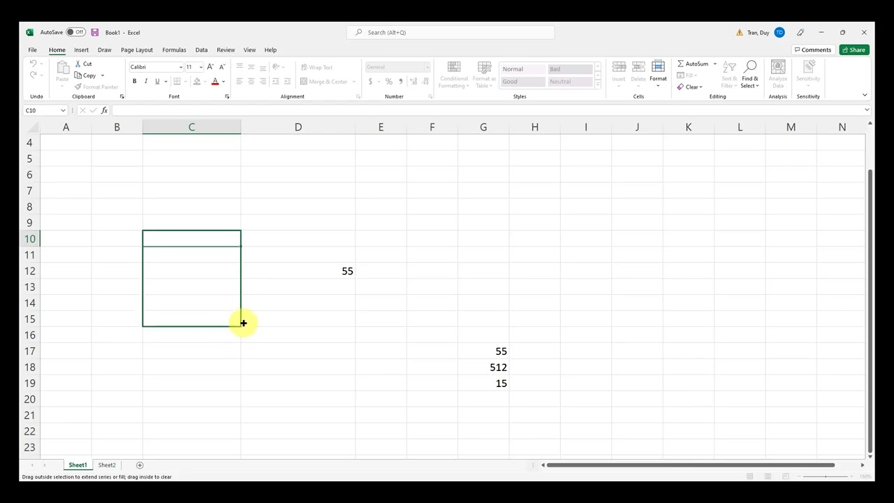 Introduction to Excel for Statistics - YouTube