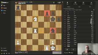 David Luscomb vs Women's Grandmaster Silvermist15 on chess.com