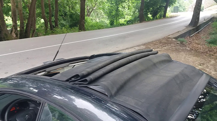 citroen c3 pluriel 1.4 hdi roof operation !!