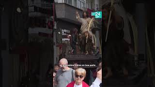 ✝ GALICIA | A chuvia dá unha tregua e as procesións saíron á rúa neste Domingo de Ramos